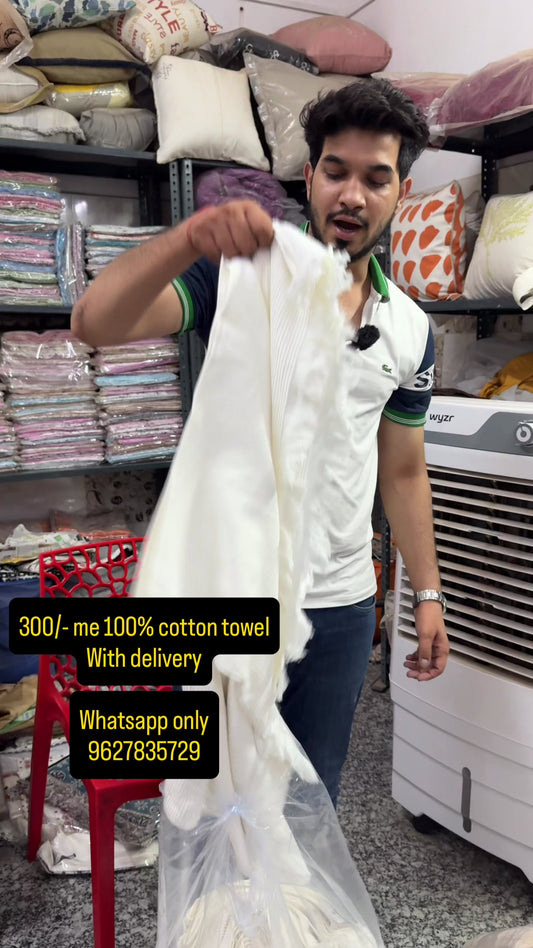 Towel 100% Cotton White